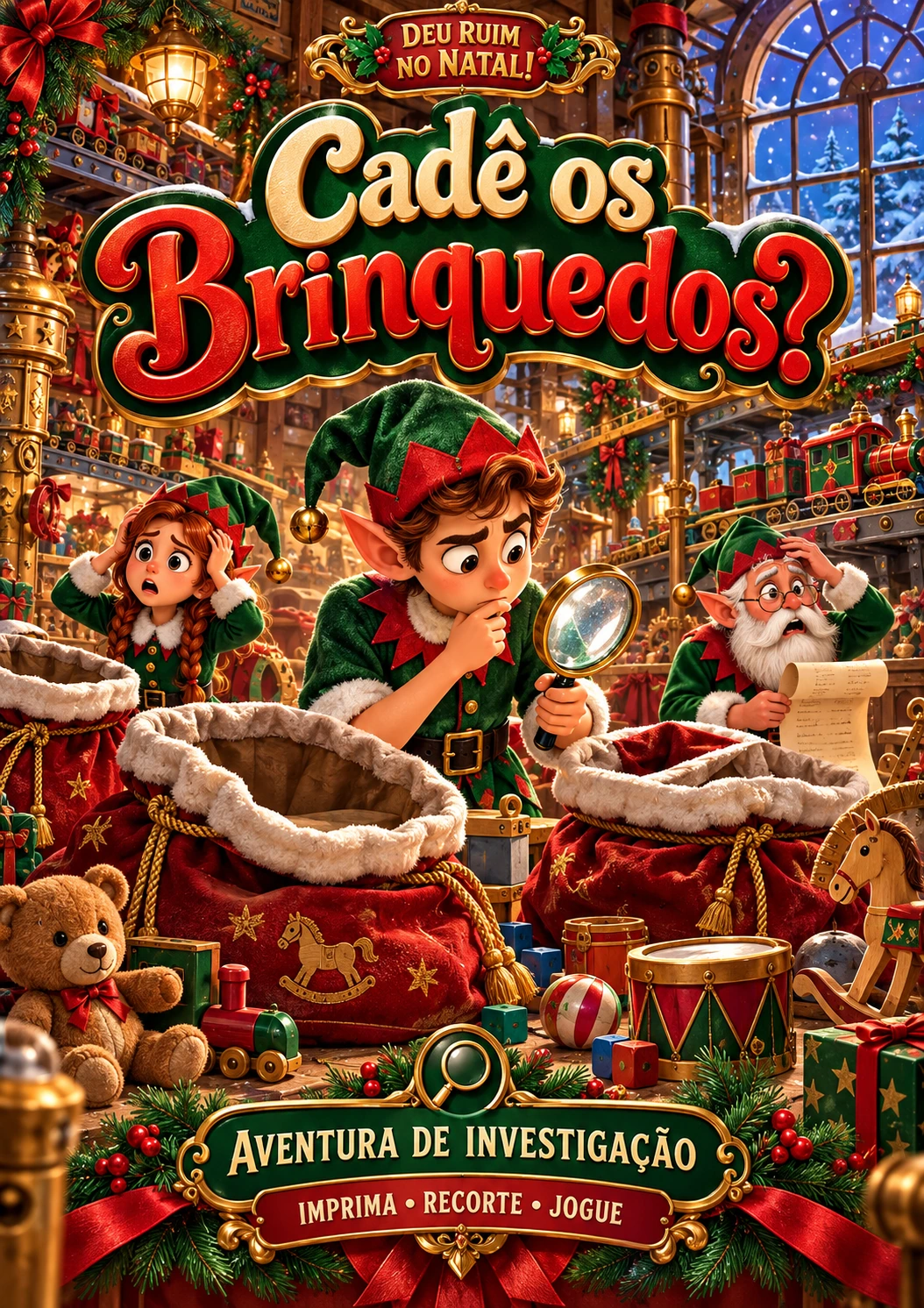 Capa de Cadê os Brinquedos?