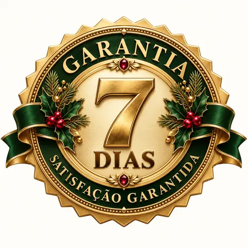Selo de garantia de 7 dias